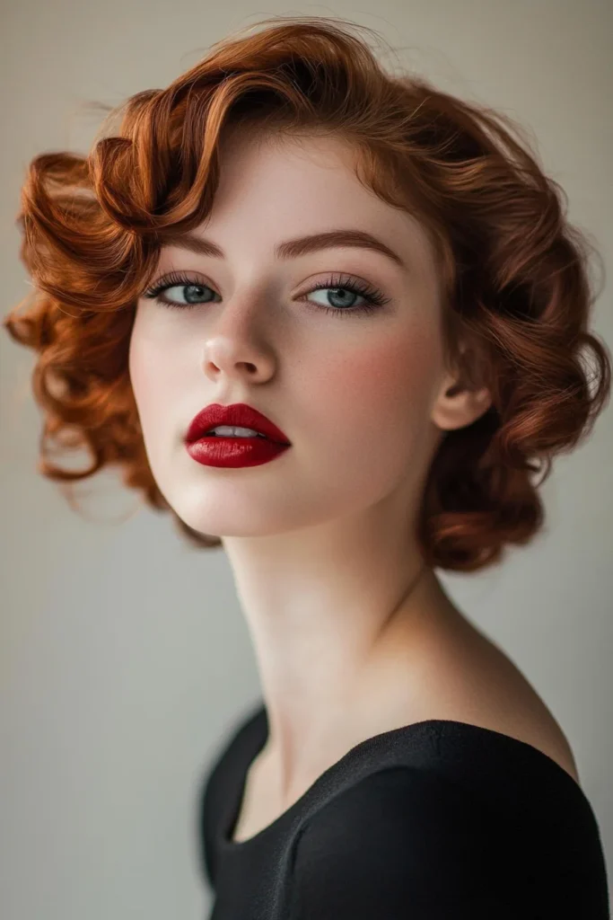 Retro Pin-Up Curls