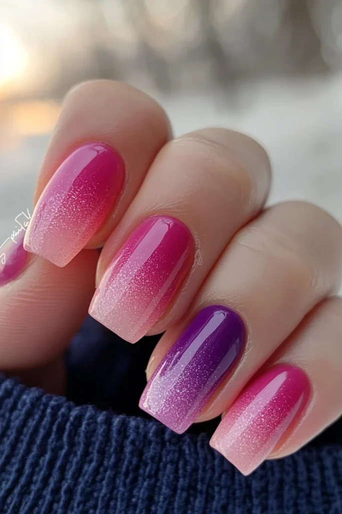 Sunset Pink Gradient