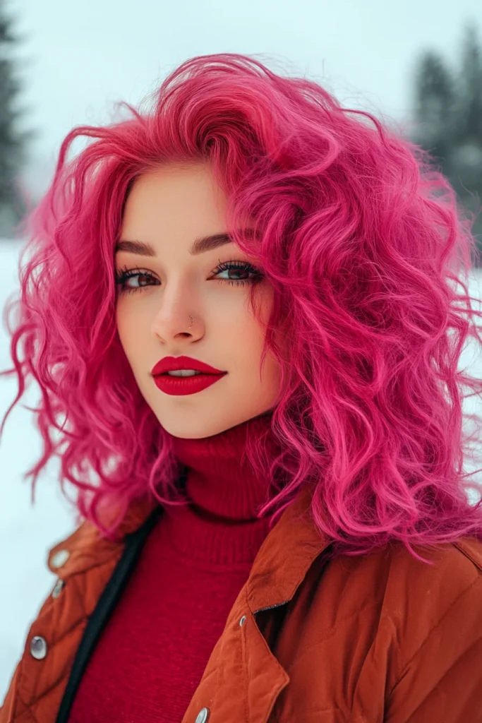 Vibrant Magenta for a Fun Edge