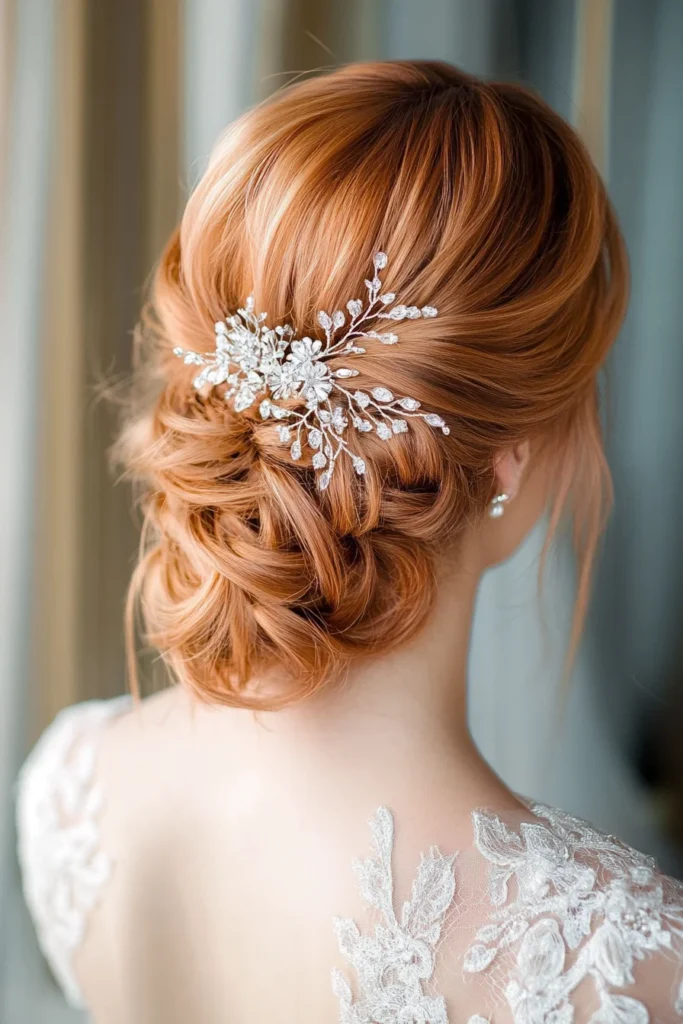 Strawberry Blonde Updo