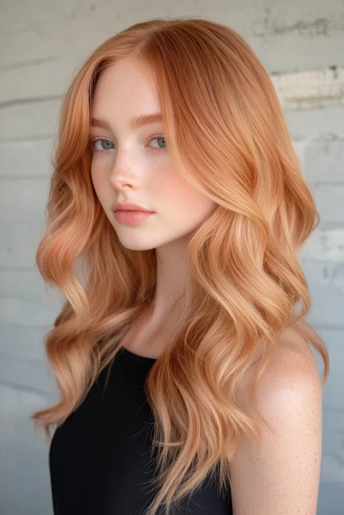 Pastel Strawberry Blonde