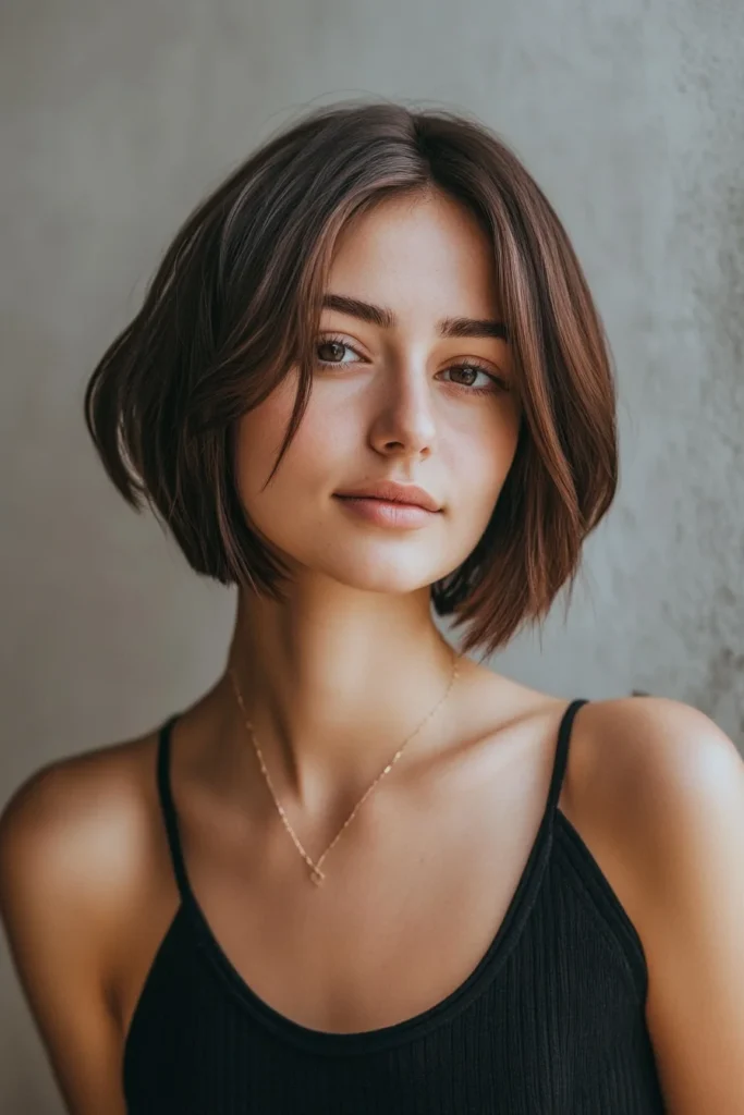 Short Hair with Face-Framing Layers