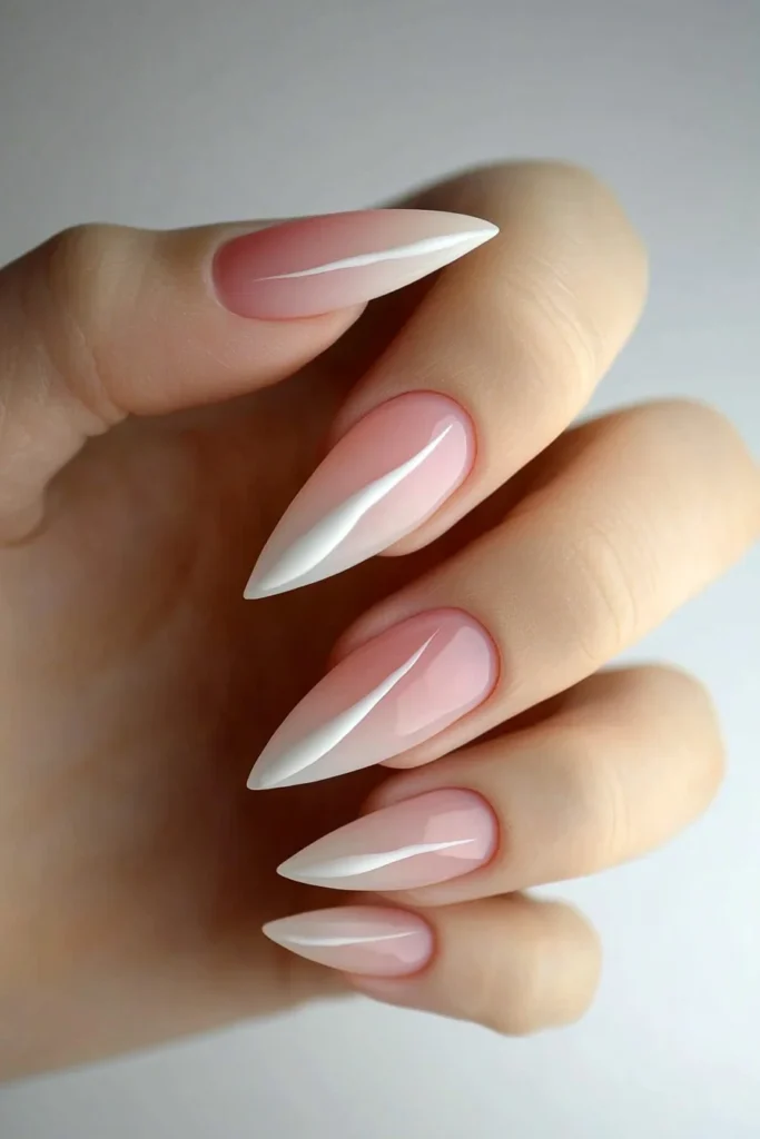 Rose Quartz Inspired Nails