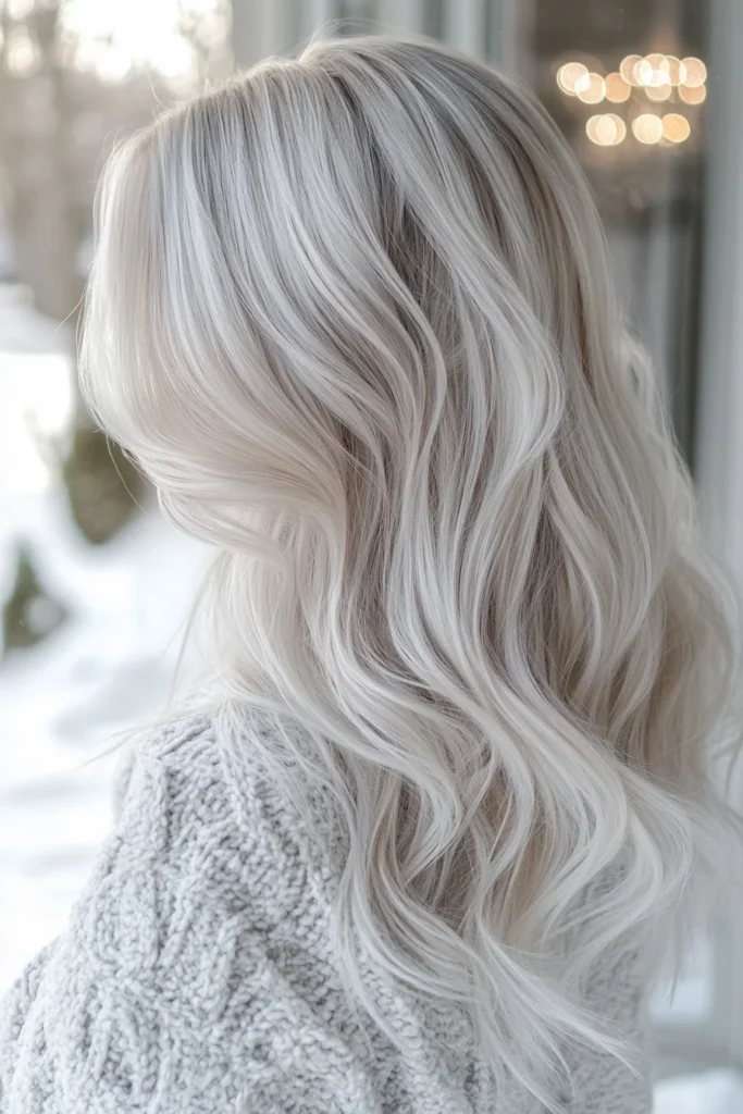 Pearl Blonde for an Ethereal Look