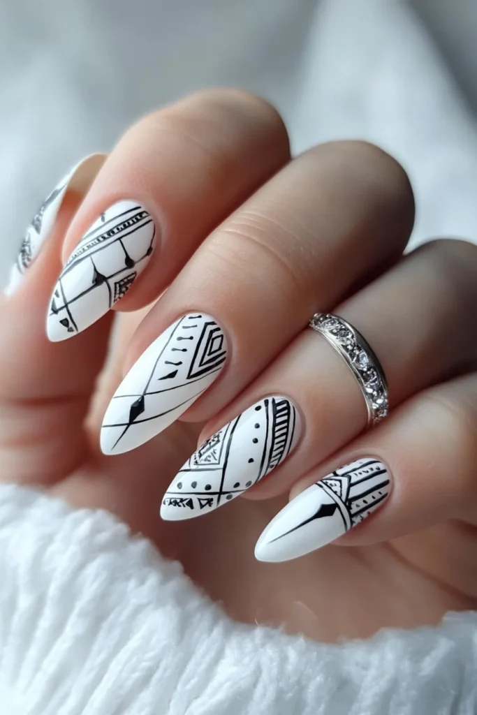 Art Deco Inspired Nails