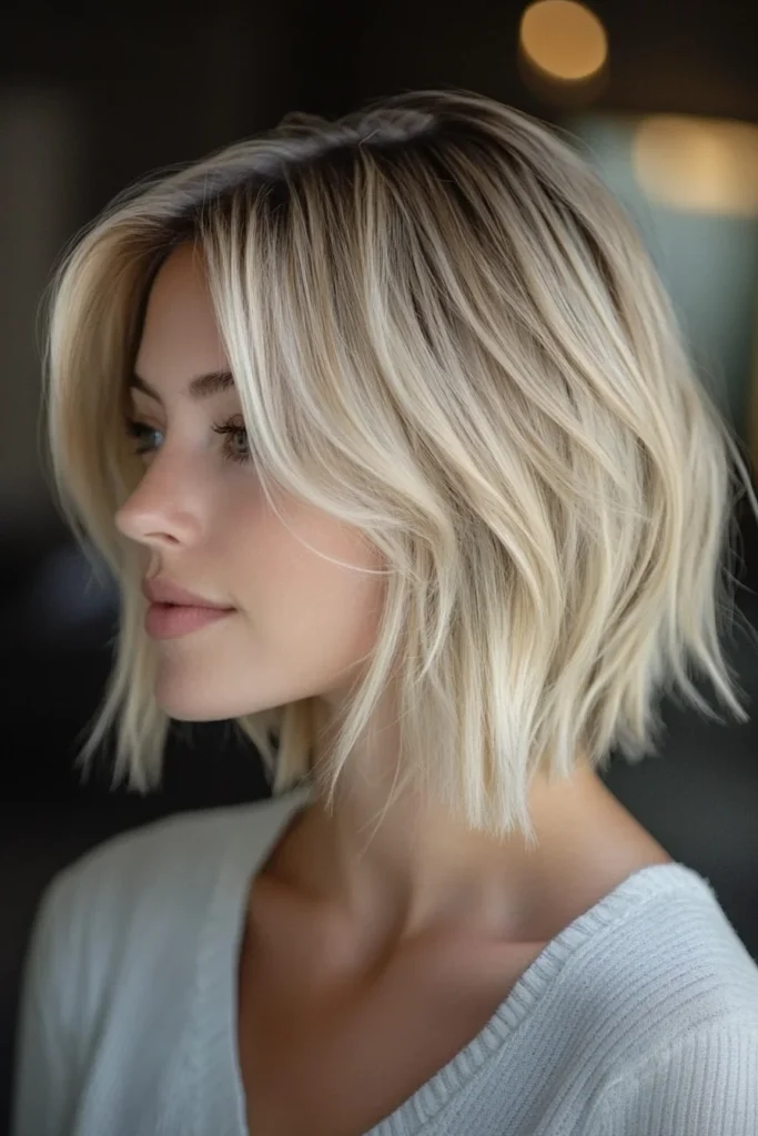 Choppy Layered Bob