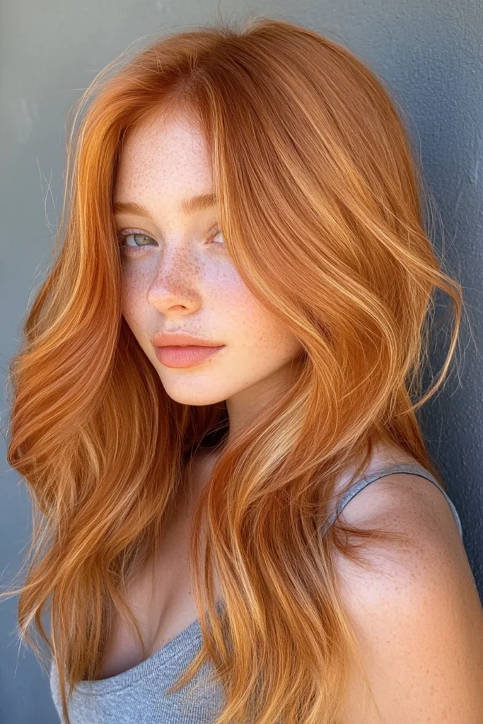 Sunset Strawberry Blonde