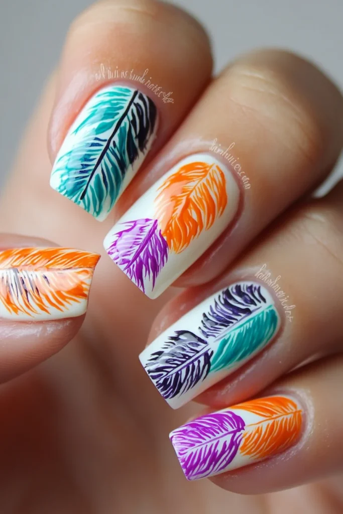 Colorful Feathers