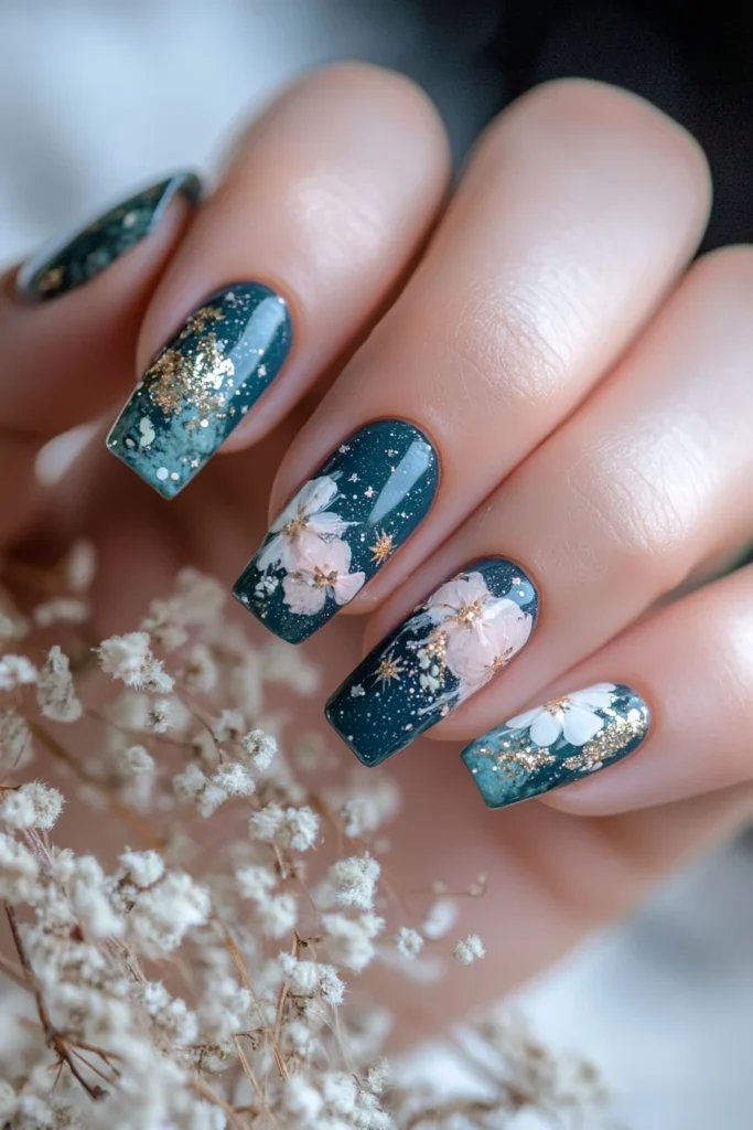 Celestial Nail Art