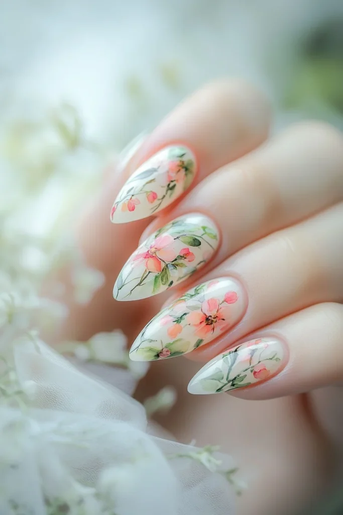 Floral Watercolor Wash