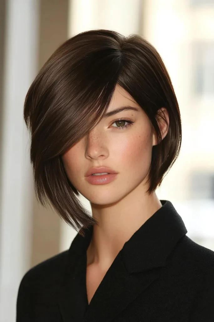 Asymmetrical Cut with Sleek Finish