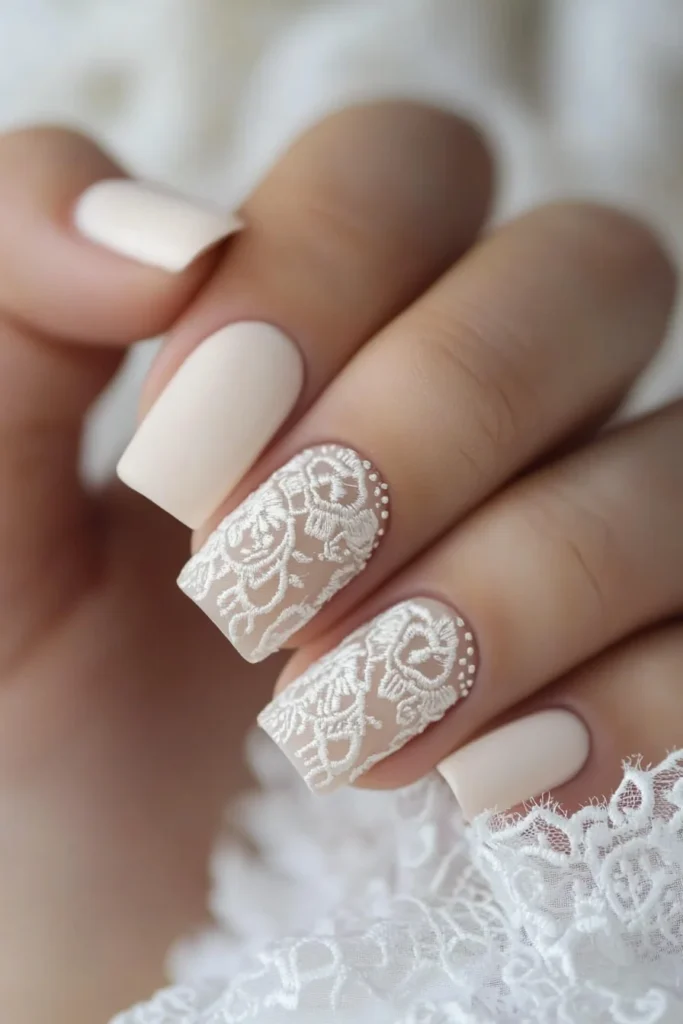 Elegant Lace Details