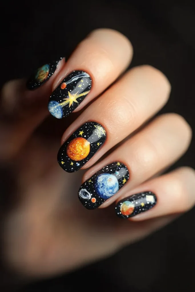 Intergalactic Nail Art