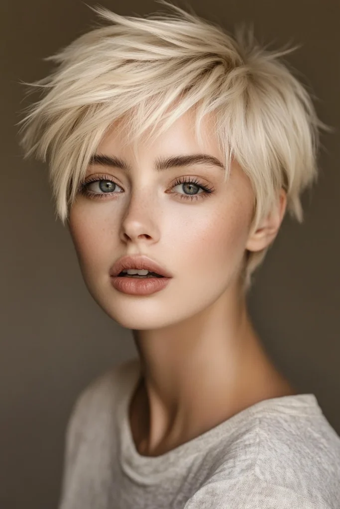 Textured Pixie Cut