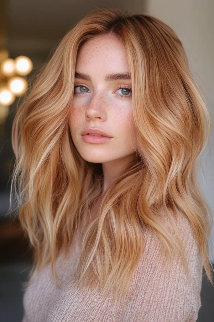 Strawberry Blonde Balayage