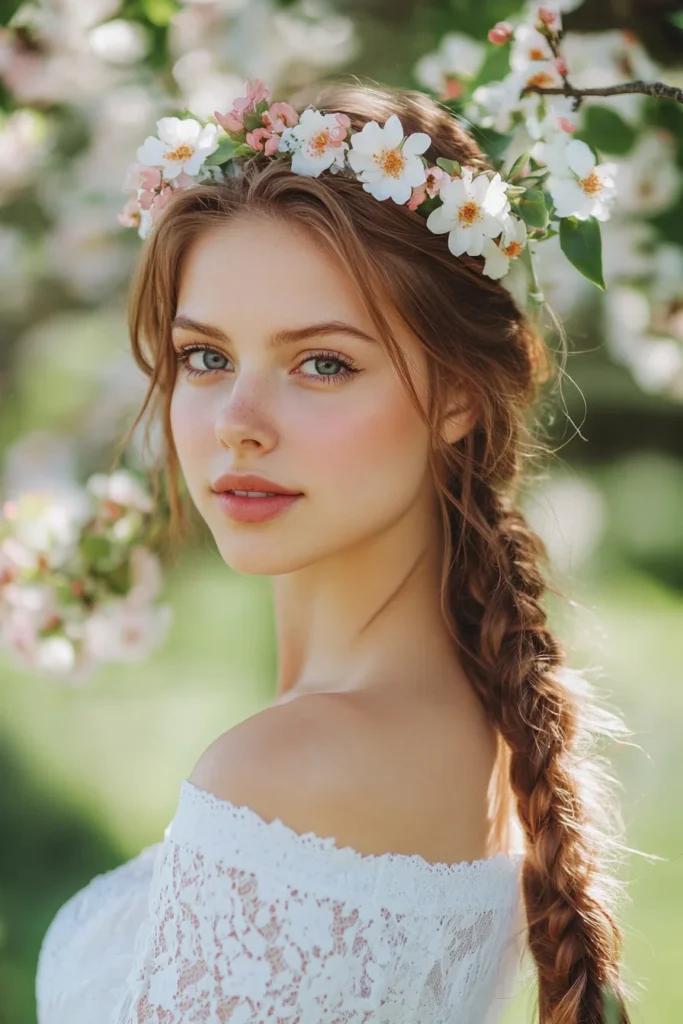 Chic Braided Crown