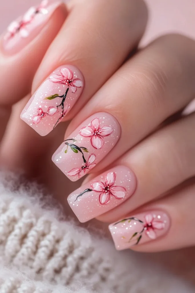 Delicate Cherry Blossom Art