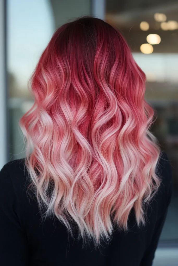 Rich Strawberry Ombre